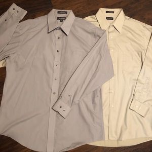 🎉10/$10 2 men’s dress shirts